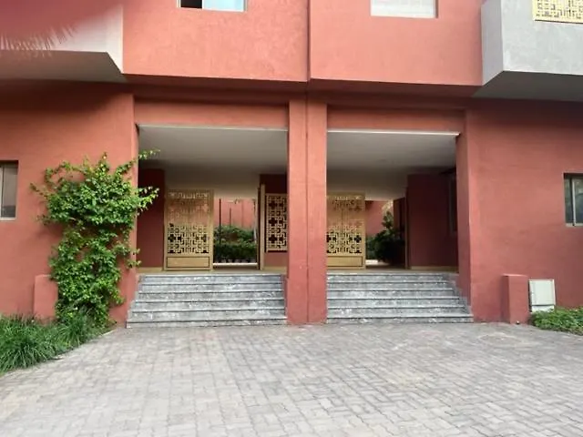 아파트 Asama Appartement Avec Piscine Et Terrasse, Proche Du Centre 마라케시